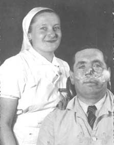 Une amie du conservateur du MIC, infirmière de Gueules Cassées à l’hôpital du Val de Grâce de Paris de 1944 à 1948.